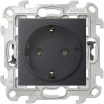 Розетка 1-м СП Simon 24 16А IP20 2P+E Push&Go без защ. шторок механизм графит Simon 2420434-038 Розетка 1-м СП Simon 24 16А IP20 2P+E Push&Go без защ. шторок механизм графит Simon 2420434-038