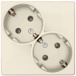 Розетка 2-м СП Simon 24 16А IP20 2х2P+E Schuko без защ. шторок механизм сл. кость Simon 2450459-031 Розетка 2-м СП Simon 24 16А IP20 2х2P+E Schuko без защ. шторок механизм сл. кость Simon 2450459-031
