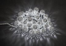 Гирлянда светодиодная "Серебряные шарики" 14 042 NGF-D004-30CW-230 метал. NAVIGATOR 14042 Гирлянда светодиодная "Серебряные шарики" 14 042 NGF-D004-30CW-230 метал. NAVIGATOR 14042