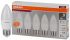 Лампа светодиодная LED Value LVCLB60 7SW/840 свеча матовая E27 230В 2х5 RU (уп.5шт) OSRAM 4058075578043