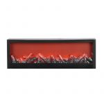 Камин светодиодный "Хайтек" 60х10х20см 10LED 5Вт 5В IP20 эффект живого огня элементы питания 3хC (не в компл.) или USB (в компл.) черн. Neon-Night 511-001