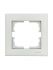 Рамка 1-местн. горизонт. VESNA платина LEZARD 742-3500-146