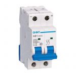 Выключатель автоматический модульный 2п C 6А 6кА NB1-63DC 500В DC (R) CHINT 182717 Выключатель автоматический модульный 2п C 6А 6кА NB1-63DC 500В DC (R) CHINT 182717