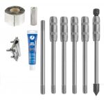 Комплект заземления оцинкованный 9 метров (d=16 мм х 1,5 метра)