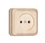 Розетка 1-м ОП Олимп 16А IP20 без заземл. сосна UNIVersal 5560896 Розетка 1-м ОП Олимп 16А IP20 без заземл. сосна UNIVersal 5560896