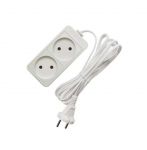 Удлинитель 2х3м без заземл. 10А IP20 2.2кВт ПВС Союз 481S-1203 Удлинитель 2х3м без заземл. 10А IP20 2.2кВт ПВС Союз 481S-1203