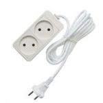 Удлинитель 2х5м без заземл. 10А IP20 2.2кВт ПВС Союз 481S-1205 Удлинитель 2х5м без заземл. 10А IP20 2.2кВт ПВС Союз 481S-1205