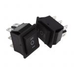 Выключатель клавишный 250В 15А (6с) (ON)-OFF-(ON) с нейтралью без фикс. черн. (RWB-508 SC-767) Rexant 36-2375 Выключатель клавишный 250В 15А (6с) (ON)-OFF-(ON) с нейтралью без фикс. черн. (RWB-508 SC-767) Rexant 36-2375