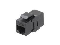 Адаптер проходной (coupler) Keystone Jack RJ45 (8P8C) кат.6 4 пары CA2-KJ-C6-BK черн. Hyperline 444915 Адаптер проходной (coupler) Keystone Jack RJ45 (8P8C) кат.6 4 пары CA2-KJ-C6-BK черн. Hyperline 444915