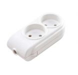 Колодка удлинителя 2-м без заземл. защ. шторки Makel N2010000 Колодка удлинителя 2-м без заземл. защ. шторки Makel N2010000