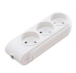 Колодка удлинителя 3-м без заземл. защ. шторки Makel N3010000 Колодка удлинителя 3-м без заземл. защ. шторки Makel N3010000