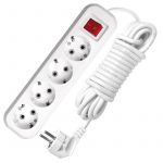 Удлинитель 4х3м с заземл. 13А IP20 S-304 ПВС 3х1 с выкл. UNIVersal 9631990 Удлинитель 4х3м с заземл. 13А IP20 S-304 ПВС 3х1 с выкл. UNIVersal 9631990