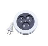 Удлинитель-рулетка 3х5м без заземл. 6А IP20 У6-004 ШВВП 2х0.75 UNIVersal 9634578 Удлинитель-рулетка 3х5м без заземл. 6А IP20 У6-004 ШВВП 2х0.75 UNIVersal 9634578