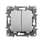 Выключатель 2-кл. СП Etika 10А IP20 250В 10AX авт. зажимы механизм алюм. Leg 672402 Выключатель 2-кл. СП Etika 10А IP20 250В 10AX авт. зажимы механизм алюм. Leg 672402