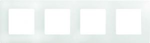 Рамка 4-м Etika бел. Leg 672504 Рамка 4-м Etika бел. Leg 672504