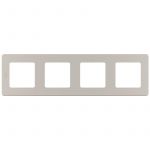 Рамка 4-м Inspiria шампань Leg 673968