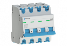 Автоматический выключатель  Z606 4Р C63 6кА ELVERT