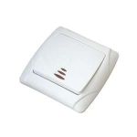 Выключатель 1-кл. СП Маргарита 10А IP20 с подсветкой бел. UNIVersal М0121 Выключатель 1-кл. СП Маргарита 10А IP20 с подсветкой бел. UNIVersal М0121