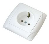 Розетка 1-м СП Маргарита 16А IP20 с заземл. бел. UNIVersal М0028 Розетка 1-м СП Маргарита 16А IP20 с заземл. бел. UNIVersal М0028