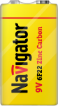 Элемент питания солевой "крона" 6F22 94 762 NBT-NS-6F22-SH1 (уп.1шт) NAVIGATOR 94762 Элемент питания солевой "крона" 6F22 94 762 NBT-NS-6F22-SH1 (уп.1шт) NAVIGATOR 94762
