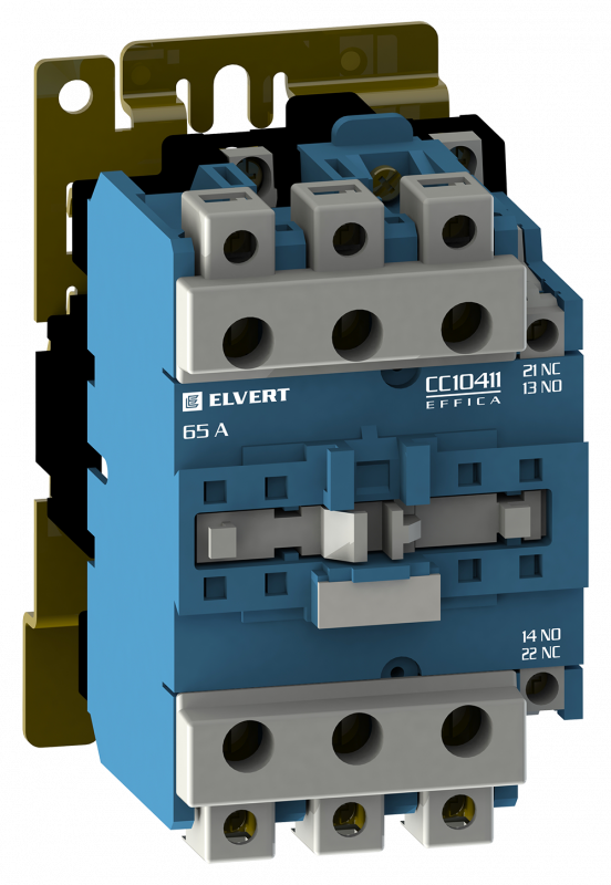 Контактор малогабаритный СС104 65A 400В 1НО 1НЗ ELVERT