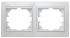 Рамка 2-м СП Plano 1-502-01 гор. бел. Intro Б0027625