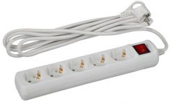 Удлинитель 5х3м с заземл. 16А IP20 U-5es-3m-3х1 ПВС 3х1 с выкл. Эра Б0028382 Удлинитель 5х3м с заземл. 16А IP20 U-5es-3m-3х1 ПВС 3х1 с выкл. Эра Б0028382