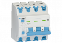 Автоматический выключатель дифф.тока D06 4р B63 30 мА электрон. тип АС ELVERT
