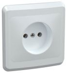 Розетка 1-м СП Вега РС10-2-ВБ 10А IP20 без заземл. без защ. шторок бел. IEK ERV10-K01-10-DM Розетка 1-м СП Вега РС10-2-ВБ 10А IP20 без заземл. без защ. шторок бел. IEK ERV10-K01-10-DM