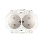 Розетка 2-м СП Стокгольм 10А IP20 без заземл. защ. шторки механизм бел. PROxima EKF EYR10-102-10 Розетка 2-м СП Стокгольм 10А IP20 без заземл. защ. шторки механизм бел. PROxima EKF EYR10-102-10