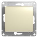Кнопка нажимная 1-кл. СП Glossa 10А IP20 (сх. 1) 10AX механизм беж. SE GSL000215 Кнопка нажимная 1-кл. СП Glossa 10А IP20 (сх. 1) 10AX механизм беж. SE GSL000215