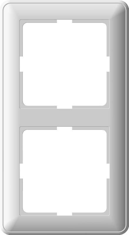 Рамка 2-м W59 бел. SE KD-2-18 (КД-2-18)