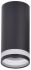 Светильник 4005 накладной потолочный под лампу GU10 черн. IEK LT-UPB0-4005-GU10-1-K02